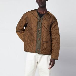 OAMC Men's Quilted Button-Front Liner Jacket Men Beige Outerwear